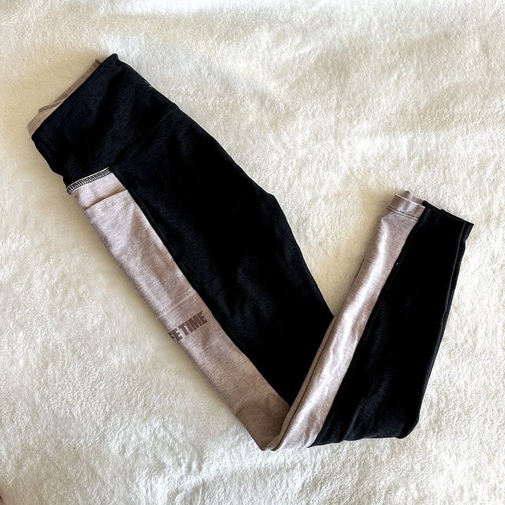 Beyond Yoga x Life Time Spacedye Colorblock At Your Leisure Legging - S